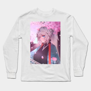 Sakura girl Long Sleeve T-Shirt